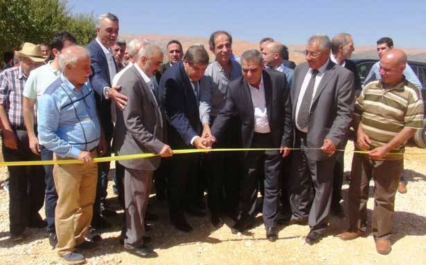 سقلاوي افتتح مشاريع إنمائىّة غربي بعلبك :
نخصّص قسماً من أرباحنا للتنميّة المستدامة