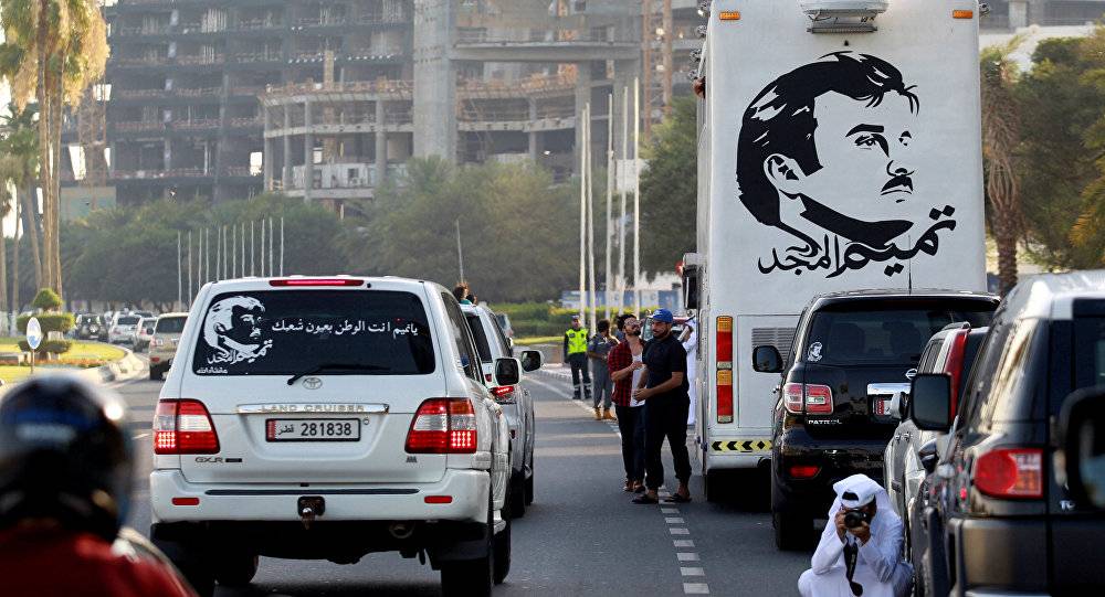 قطر تدشن مشروعا فنيا بمناسبة مرور 100 يوم على الأزمة الخليجية