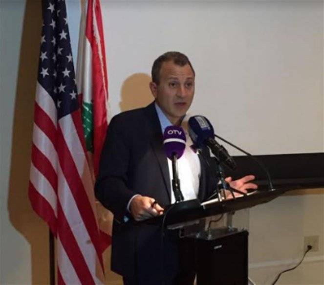 باسيل من نورث كارولينا: لبنان لا يحتمل اي شكل من أشكال التوطين
