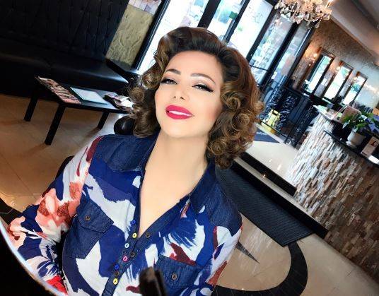بالصورة.. شاهدوا حارس سوزان نجم الدين العملاق!