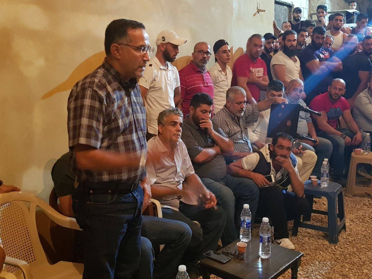 بعد اطلاق النار.. مصالحة في القبة