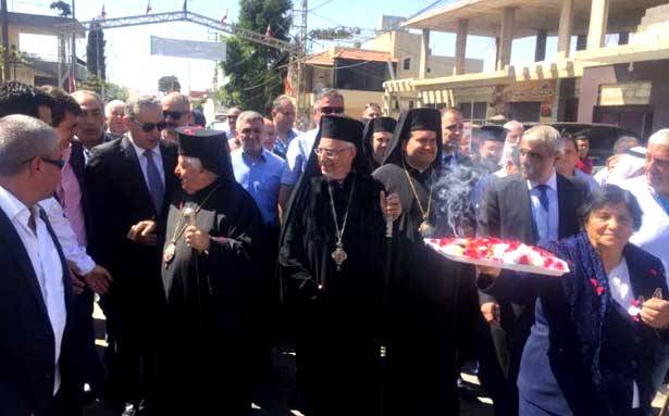 العبســـي في زيـارة رعويــّة الـى القـاع:
قدّمت شهداء حين كان الوطن بحاجة للدفاع عنه