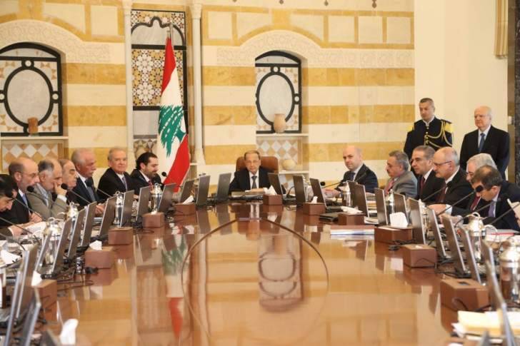 إمكانية تقريب موعد جلسة الحكومة إلى الاحد كي تعقد برئاسة عون