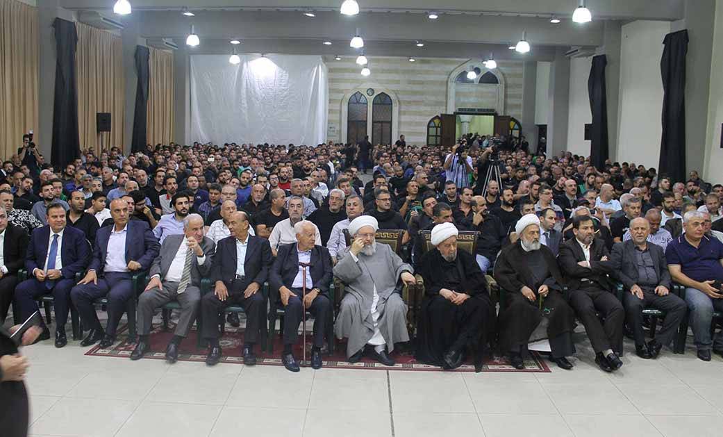 «المجلس الشيعي» أحيا الليلة السادسة من مُحرّم
حمّود : موقفنا بالإنتساب للمقاومة صحيح