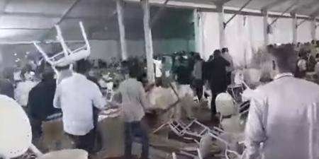 شاهد.. حرب الأطباق الطائرة في مؤتمر بالمغرب