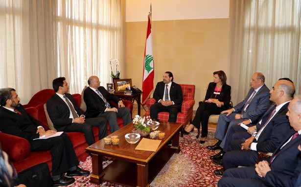 الحريري استقبل اللجنة البرلمانيّة
لمشروع المرور الباكستاني ــ الصيني