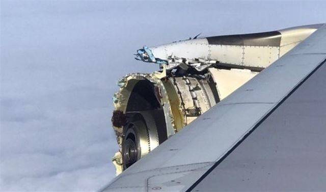 بالفيديو.. عطل خطير بالمحرك يدفع "إيرباص" للهبوط اضطراريا