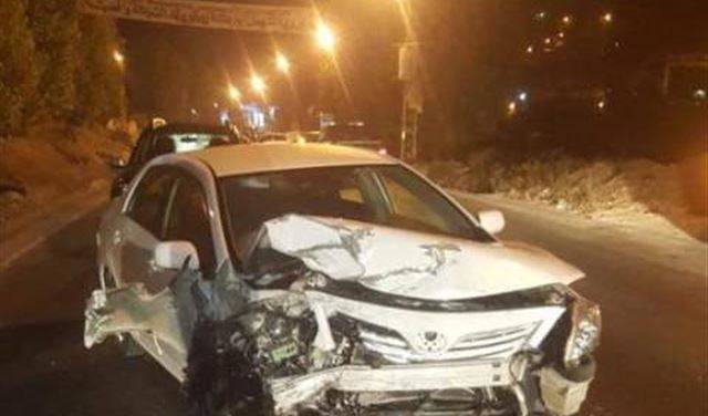 جريحان على طريق عام ميروبا