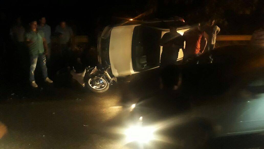 بالصورة: الليلة لم تمر على خير.. قتيل وجريح على اوتوستراد شكا