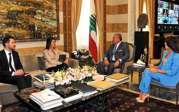 سفيرة تشيكيا زارت «الداخليّة»
