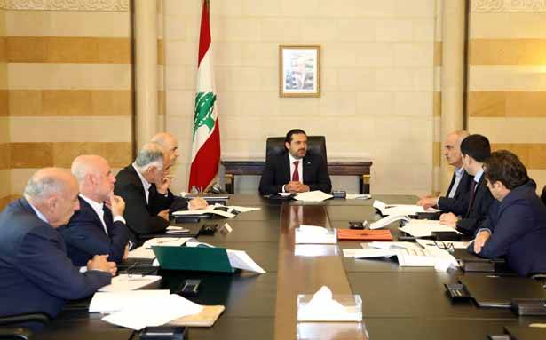 الحريري ترأس إجتماع اللجنة المكلّفة
إنشاء محطة «تغويز» في لبنان
