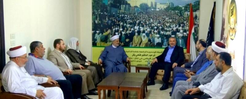 جبهة العمل وحماس: لتوحيد الجهود والطاقات لمواجهة المشروع الأميركي الصهيوني