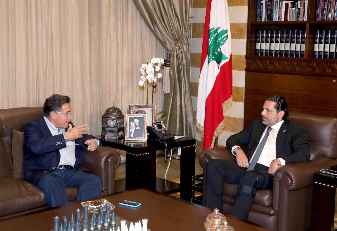 الحريري عرض مع تويني مشاريع قوانين مكافحة الفساد
