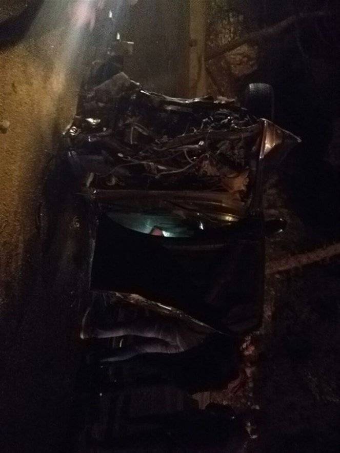 صور مروعة.. حادث سير كبير أودى بحياته على طريق عجلتون فجرًا!
