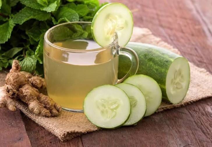 ماء الخيار لحرق الدهون وازالة الكرش!