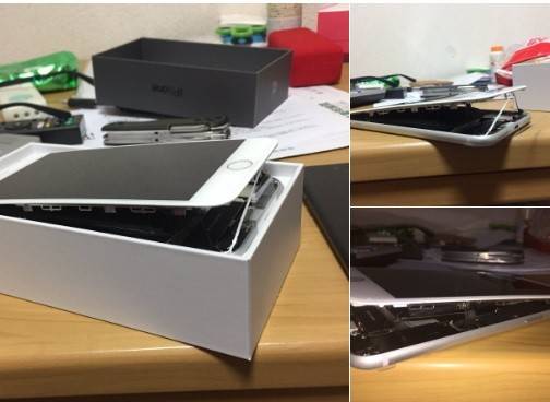 فضيحة مدوية.. هواتف آيفون 8 بلس مشوهة وبطارياتها منتفخة!