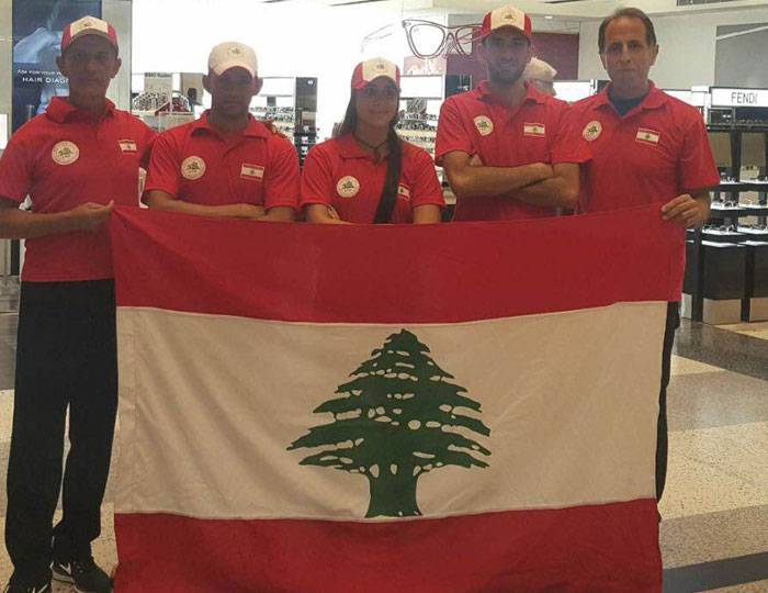بعثة لبنان للترياتلون الى الاردن