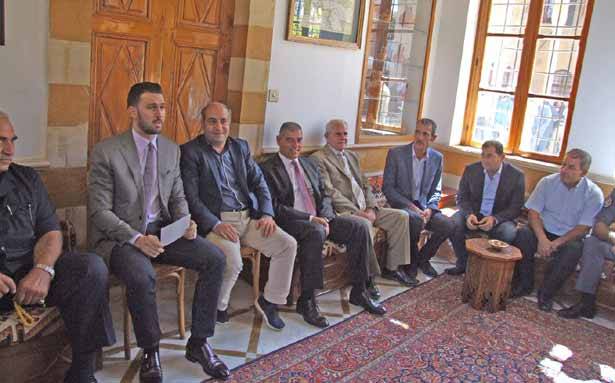 تيمور جنبلاط استقبل في المختارة
وفوداً شعبيّة ونقابيّة