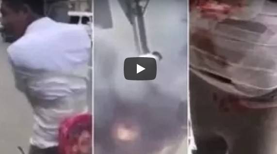بالفيديو.. دعابة في حفل زفاف ترسل العريس إلى المستشفى