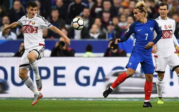 فرنسا والبرتغال الى نهائيات المونديال
والسويد وسويسرا واليونان الى الملحق