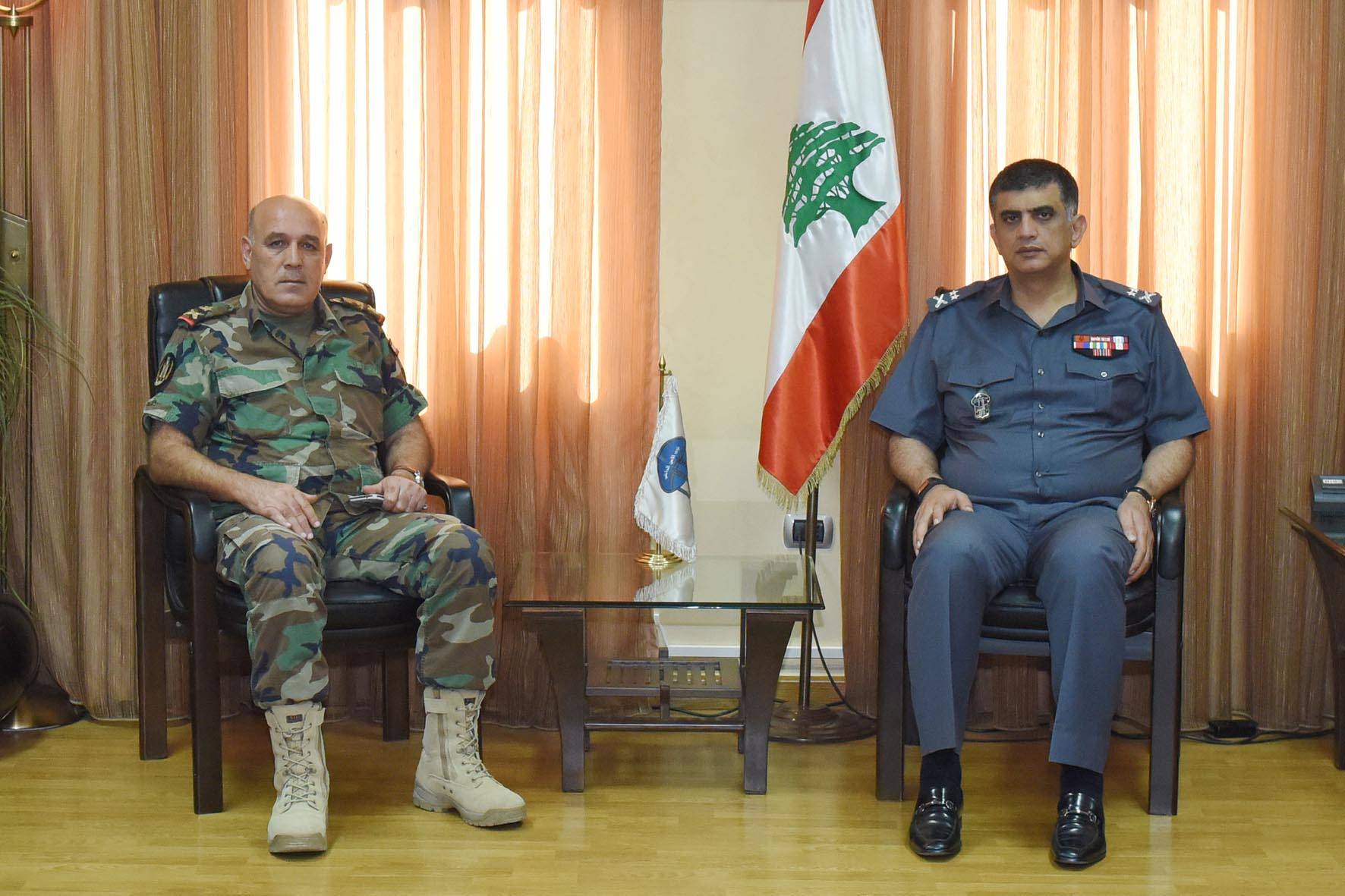 عثمان استقبل قائد لواء الدعم في الجيش وسمير الضاهر ورئيس بلدية رومية