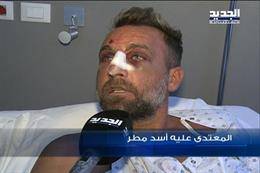 بالفيديو..ضابط يقتحم منتجعاً ويعتدي على مديرَيْن... كرجال المافيا!
