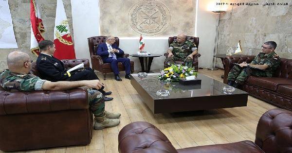 قائد الجيش بحث الاوضاع العامة مع سفير دولة اوكرانيا
