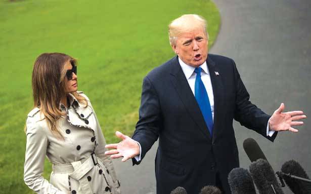 ترامب تهرب من موقف واضح تجاه ايران