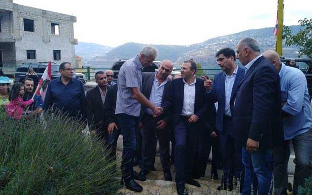 باسيل جال في عاليه : آن أوان العودة السياسيّة الى الجبل