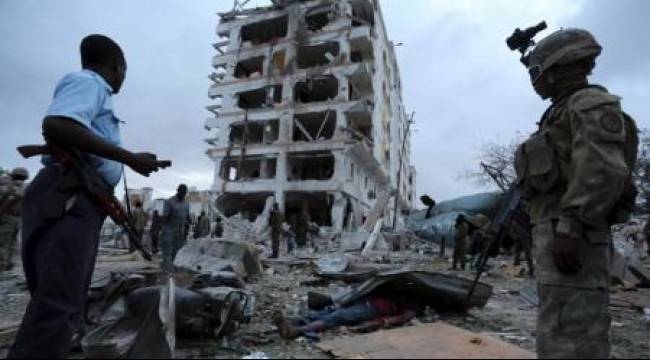 ارتفاع حصيلة ضحايا تفجيري مقديشو بالصومال إلى 40