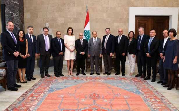 التقى وفد الجمعيّة اللبنانية لأمراض الدم
عون: باتت حدود لبنان العالم بفضل تفوق المنتشرين