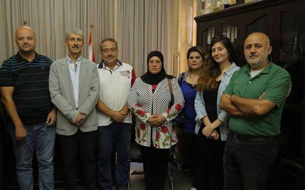 وفد من الـUNDP زار
مدرستي ابراهيم اليازجي والأرز الرسميتين
