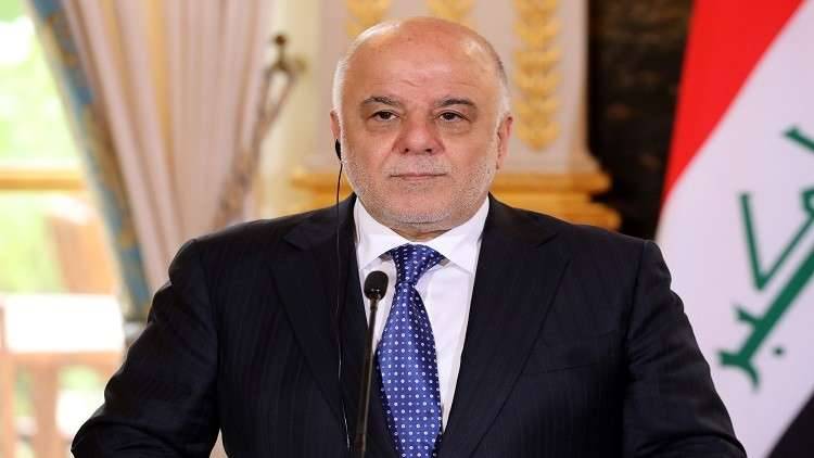 العبادي يخاطب الشعب العراقي على وقع الاشتباكات في كركوك