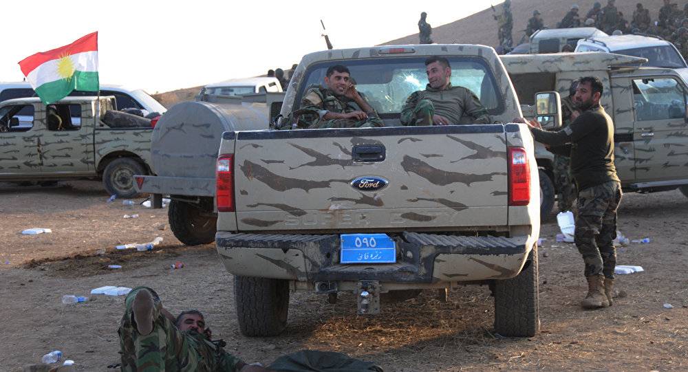 بالفيديو.. لحظة انسحاب البيشمركة من شمالي العراق