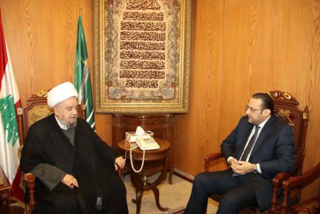 قبلان : لمعالجة المشاكل بروح المسؤولية الوطنية والتعاطي مع الازمات بحكمة وروية