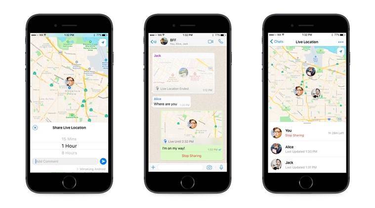 5 معلومات عن ميزة Live Location بواتسآب.. أهمها تتبع الأصدقاء