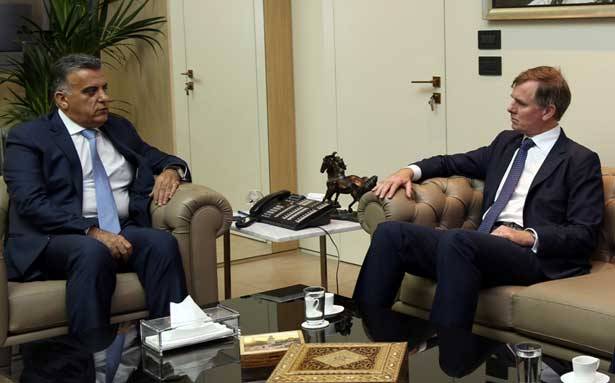 إبراهيم استقبل سفيري
بريطانيا والإتحاد السويسري