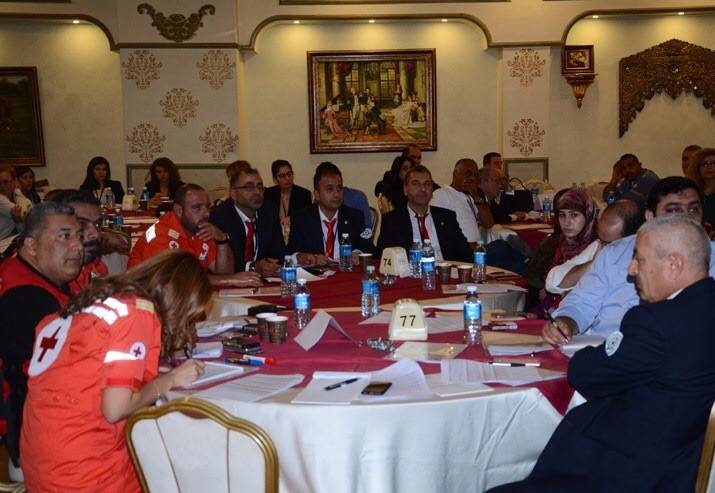 ورشة عمل لتنمية قدرات جمعية الصليب الأحمر