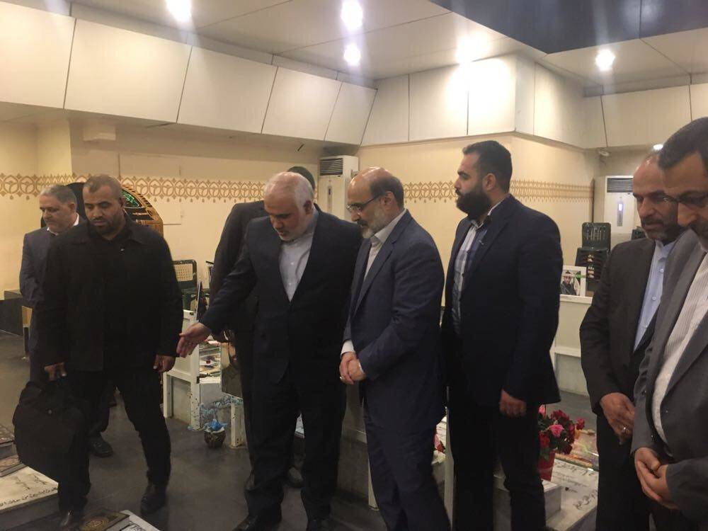 السيد نصر الله التقى مدير عام هيئة الاذاعة والتلفزيون الايراني.. ماذا دار بينهما؟