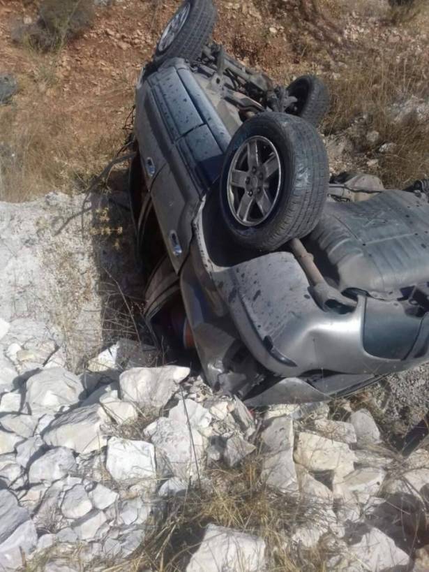 مقتل 3 أشخاص نتيجة تدهور سيارة على طريق عام مرجعيون الحاصباني