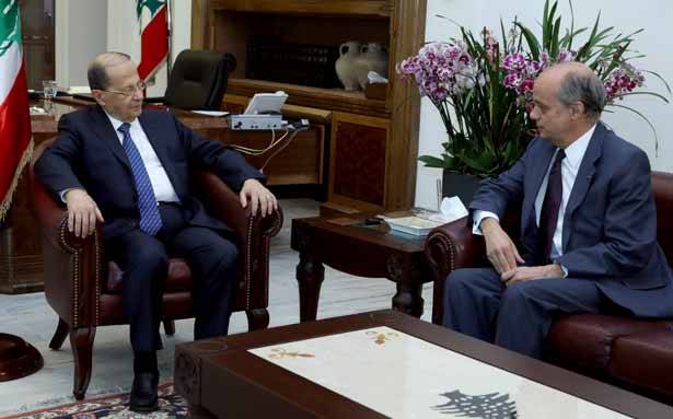 عون اطلع على التطورات في إسبانيا
ومسار انتخاب مُدير عام الأونيسكو