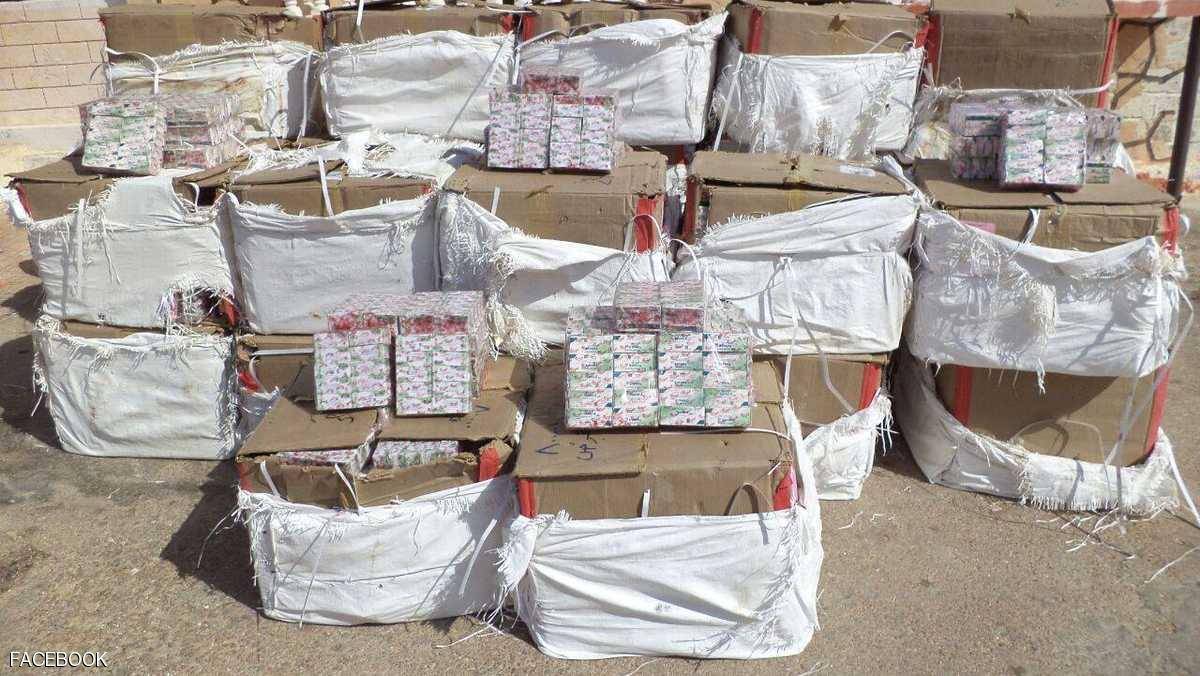 الجيش المصري يضبط ملايين الأقراص المخدرة