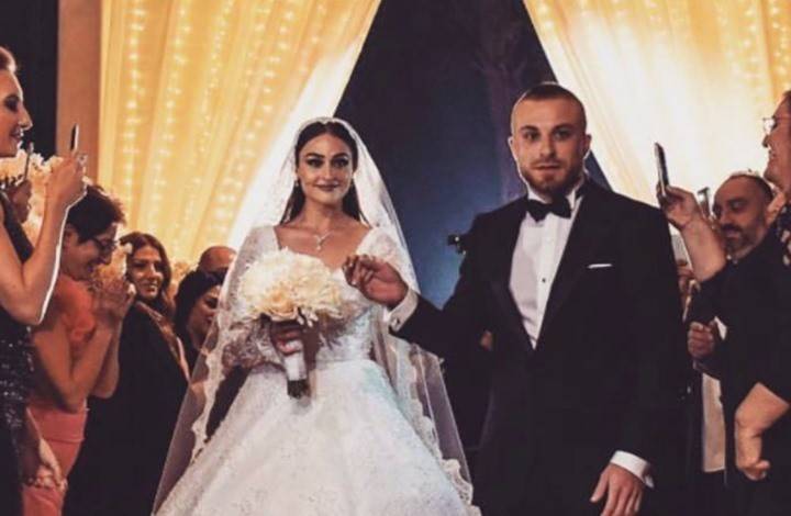 بحضور أردوغان.. شاهد زواج ممثلة من لاعب شهير!