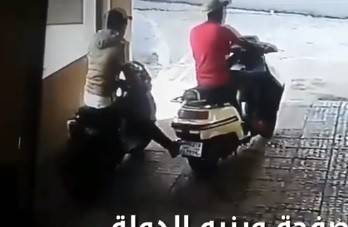 بالفيديو.. عاينا مسرح الحادثة ثمّ انقضّا على "الفريسة"