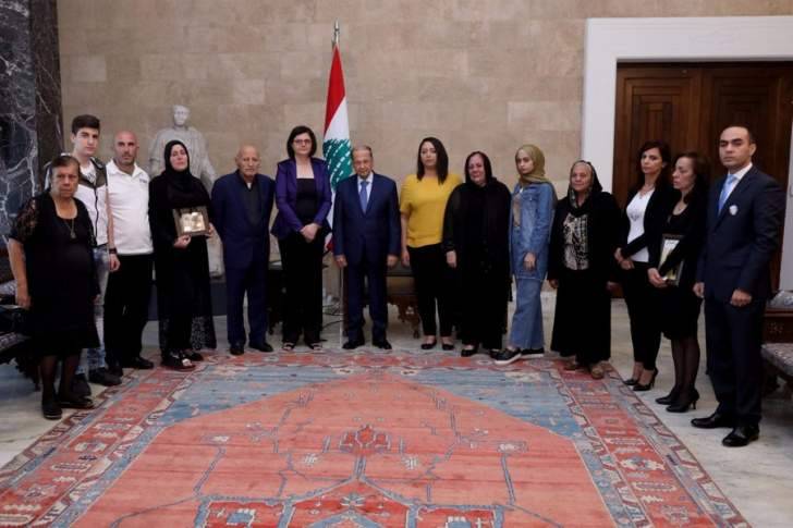 الرئيس عون: سنعمل لإزالة الفوارق القانونية بين الرجل والمرأة رغم العوائق
