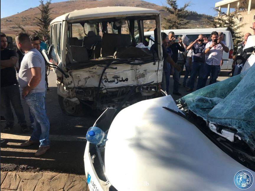 بالصور.. قتيل بحادث مروّع في البقاع الغربي