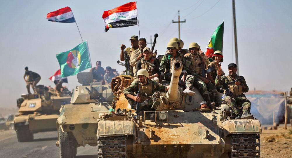 قوات الحشد الشعبي العراقية تتأهب لاقتحام مركز قضاء القائم