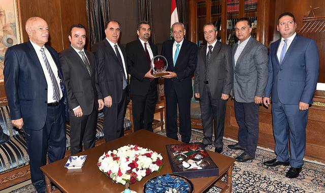 بري استقبل وزير الدولة البريطاني للشؤون الخارجية ونادي النجمة