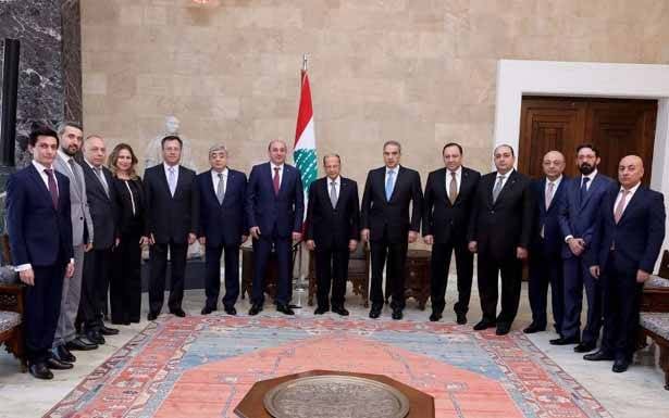 عون استقبل وزيــــر الإقتصاد الأرميني والـــوفد المرافــــــق
وعرض مع مجموعة «LIFE» الإصلاحات الممكنة للإقتصاد