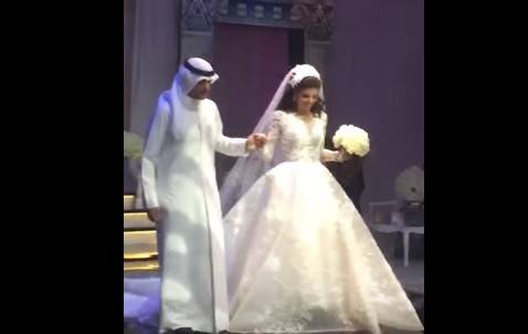 بالفيديو - زفاف أسطوري لحفيد القرضاوي من شقيقة زوجة حاكم قطر!